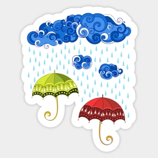 Fairytale Weather Forecast Print Sticker